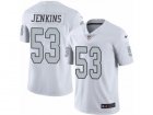 Mens Nike Oakland Raiders #53 Jelani Jenkins Limited White Rush NFL Jersey