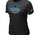 Women Carolina Panthers black T-Shirt
