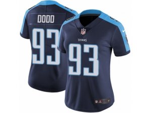 Women Nike Tennessee Titans #93 Kevin Dodd Vapor Untouchable Limited Navy Blue Alternate NFL Jersey