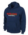 San Francisco 49ers Authentic font Pullover Hoodie D.Blue