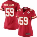 Women's Nike Kansas City Chiefs #59 Justin March-Lillard Limited Red Team Color NFL Jersey