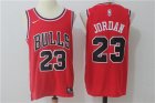 Nba Chicago Bulls #23 Michael Jordan Red Nike Jersey