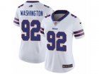 Women Nike Buffalo Bills #92 Adolphus Washington Vapor Untouchable Limited White NFL Jersey