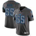 Mens Nike Carolina Panthers #55 David Mayo Gray Static Vapor Untouchable Limited NFL Jersey