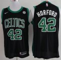 Celtics #42 Al Horford Black Nike Authentic Jersey
