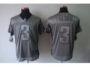 Nike NFL Oakland Raiders #3 Carson Palmer grey jerseys[Elite shadow]