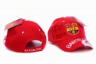 soccer barcelona hat red 3