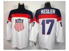2014 winter olympics nhl jerseys #17 kesler white USA