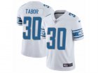 Mens Nike Detroit Lions #30 Teez Tabor Limited White Vapor Untouchable NFL Jersey