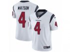Mens Nike Houston Texans #4 Deshaun Watson Vapor Untouchable Limited White NFL Jersey