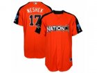Philadelphia Phillies #17 Pat Neshek Authentic Orange National League 2017 MLB All-Star MLB Jersey