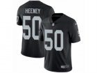 Mens Nike Oakland Raiders #50 Ben Heeney Vapor Untouchable Limited Black Team Color NFL Jersey