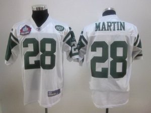 2012 Hall of Fame nfl New York Jets #28 Martin white