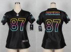 Nike women New York Jets #87 Decker black jerseys[nike fashion]