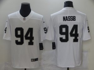 Nike Raiders #94 Carl Nassib White Vapor Untouchable Limited Jersey