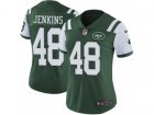 Women Nike New York Jets #48 Jordan Jenkins Vapor Untouchable Limited Green Team Color NFL Jersey