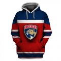 Florida Panthers Red Navy All Stitched Hooded Sweatshirt