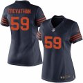 Womens Nike Chicago Bears #59 Danny Trevathan Limited Navy Blue 1940s Throwback Alternate NFL Jersey