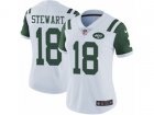 Women Nike New York Jets #18 ArDarius Stewart Vapor Untouchable Limited White NFL Jersey