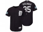 Mens Detroit Tigers #35 Justin Verlander 2017 Spring Training Flex Base Authentic Collection Stitched Baseball Jersey