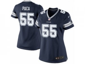 Women\'s Nike Dallas Cowboys #55 Stephen Paea Navy Blue Team Color NFL Jersey