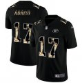 Nike Packers #17 Davante Adams Black Statue Of Liberty Limited Jersey