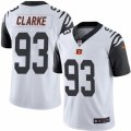 Mens Nike Cincinnati Bengals #93 Will Clarke Limited White Rush NFL Jersey