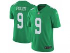 Nike Philadelphia Eagles #9 Nick Foles Green Men Stitched NFL Limited Rush Jersey