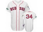 2012 MLB ALL STAR Boston Red Sox David Ortiz #34 Authentic White[Cool Base