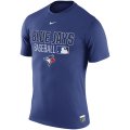 MLB Men's Toronto Blue Jays Nike 2016 AC Legend Issu T-Shirt - Blue