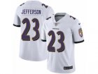Mens Nike Baltimore Ravens #23 Tony Jefferson Vapor Untouchable Limited White NFL Jersey
