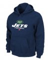 New York Jets Critical Victory Pullover Hoodie D.Blue
