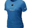 Women Carolina Panthers light blue T-Shirt