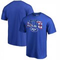 New York Jets NFL Pro Line by Fanatics Branded Banner Wave T-Shirt Royal