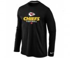 Nike Kansas City Chiefs Critical Victory Long Sleeve T-Shirt Black