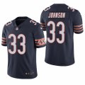 Mens Chicago Bears #33 Jaylon Johnson Navy Color Rush Limited 2020