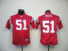 youth New England Patriots #51 mayo Red