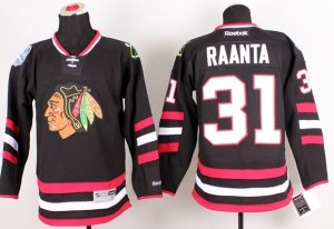 NHL Chicago Blackhawks #31 RAANTA black [2014 winter classic]