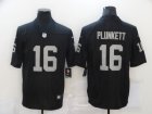 Nike Raiders #16 Jim Plunkett Black Vapor Untouchable Limited Jersey