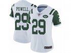 Women Nike New York Jets #29 Bilal Powell Vapor Untouchable Limited White NFL Jersey