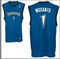 Minnesota Timberwolves #1 R.McCants Jersey Blue