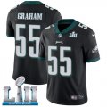 Nike Eagles #55 Brandon Graham Black 2018 Super Bowl LII Vapor Untouchable Player Limited Jersey