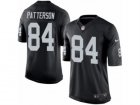Mens Nike Oakland Raiders #84 Cordarrelle Patterson Limited Black Team Color NFL Jersey