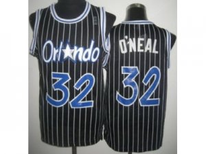 NBA Orlando Magic #32 Shaquille O\'Neal Black jerseys(Throwback Revolution 30)