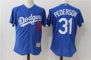 Dodgers #31 Joc Pederson Blue Flexbase Jersey