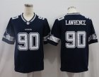 Nike Cowboys #90 DeMarcus Lawrence Navy Vapor Untouchable Limited Jersey