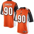 Men's Nike Cincinnati Bengals #90 Michael Johnson Limited Orange Alternate NFL Jersey