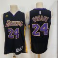 Los Angeles Lakers #24 Kobe Bryant Revolution 30 Swingman New Black