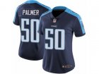 Women Nike Tennessee Titans #50 Nate Palmer Vapor Untouchable Limited Navy Blue Alternate NFL Jersey