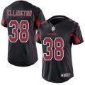 Womens Nike Arizona Cardinals #38 Andre Ellington Black Stitched NFL Limited Rush Jersey
